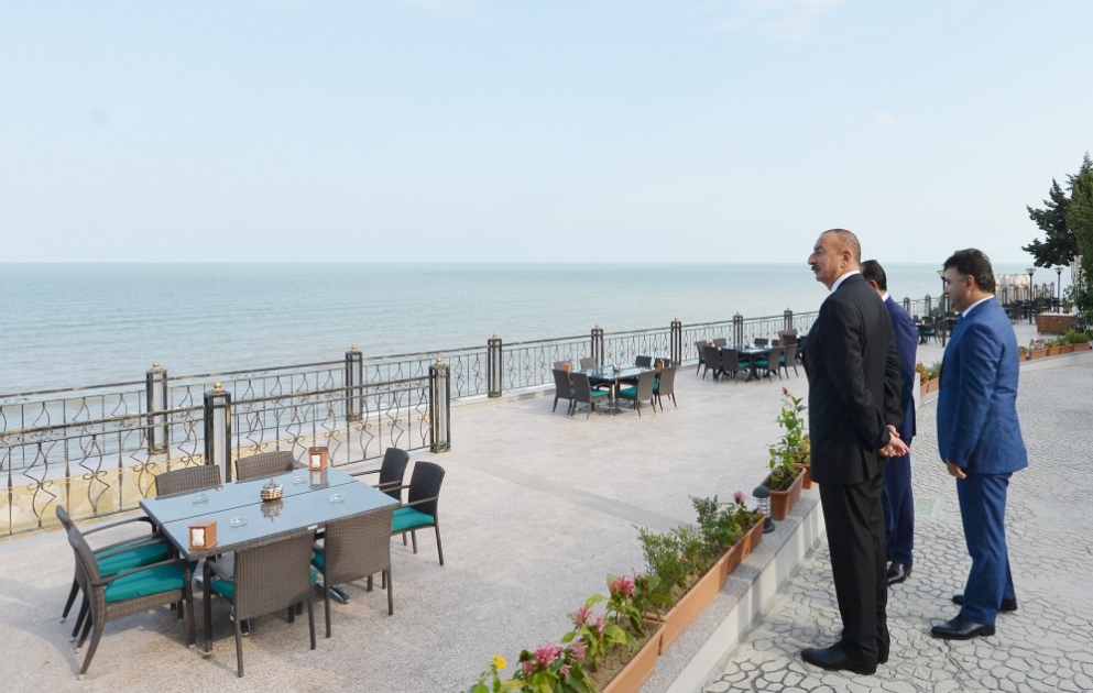 Lənkəranda “Xəzər Palace” otel kompleksi istifadəyə verilib