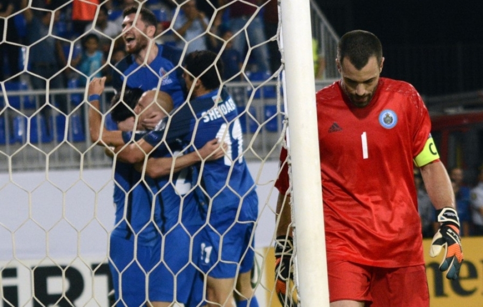 Azərbaycan millisi dünya çempionatının seçmə mərhələsində böyük hesablı qələbə qazanıb