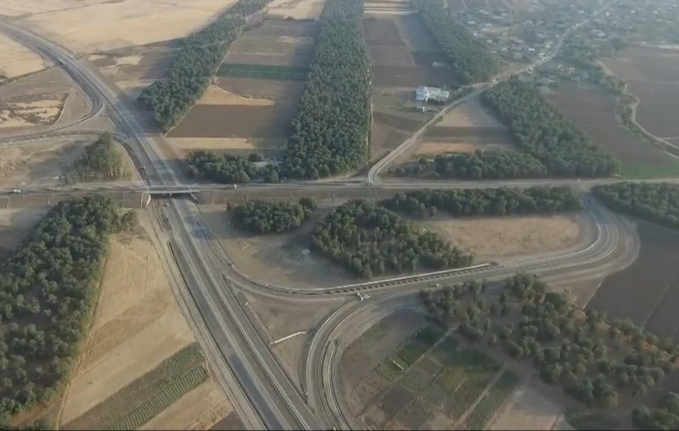 Views from Lankaran-Jalilabad section of newly opened Alat-Astara highway​