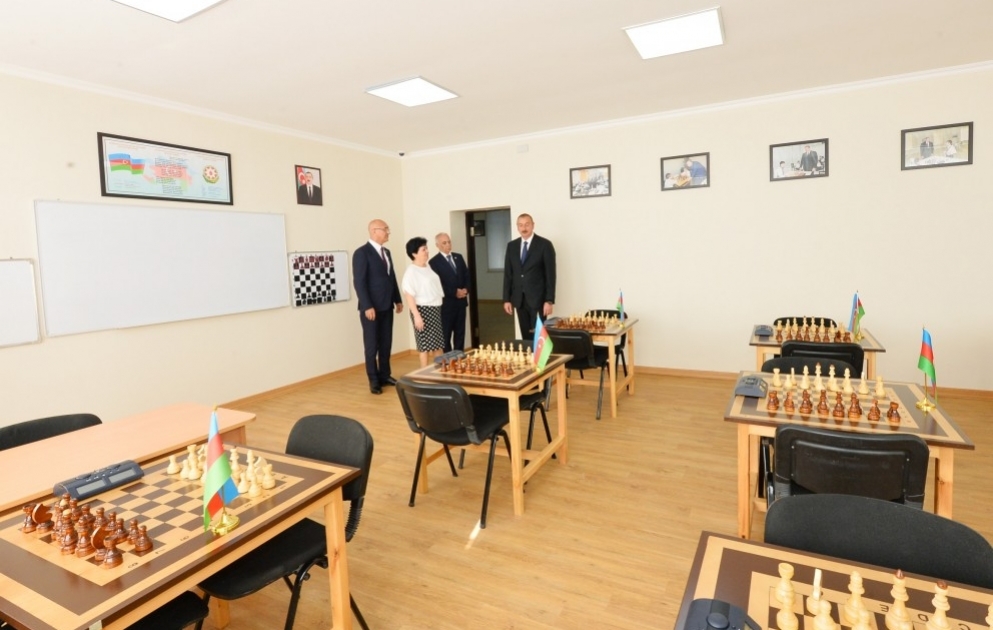 Gebäude der Mittelschule Nr.201 im Nizami Rayon vollständig rekonstruiert
