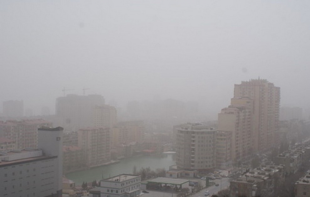 Gün ərzində atmosfer havasındakı tozun miqdarı sanitar normadan 30-40 faiz çox olub