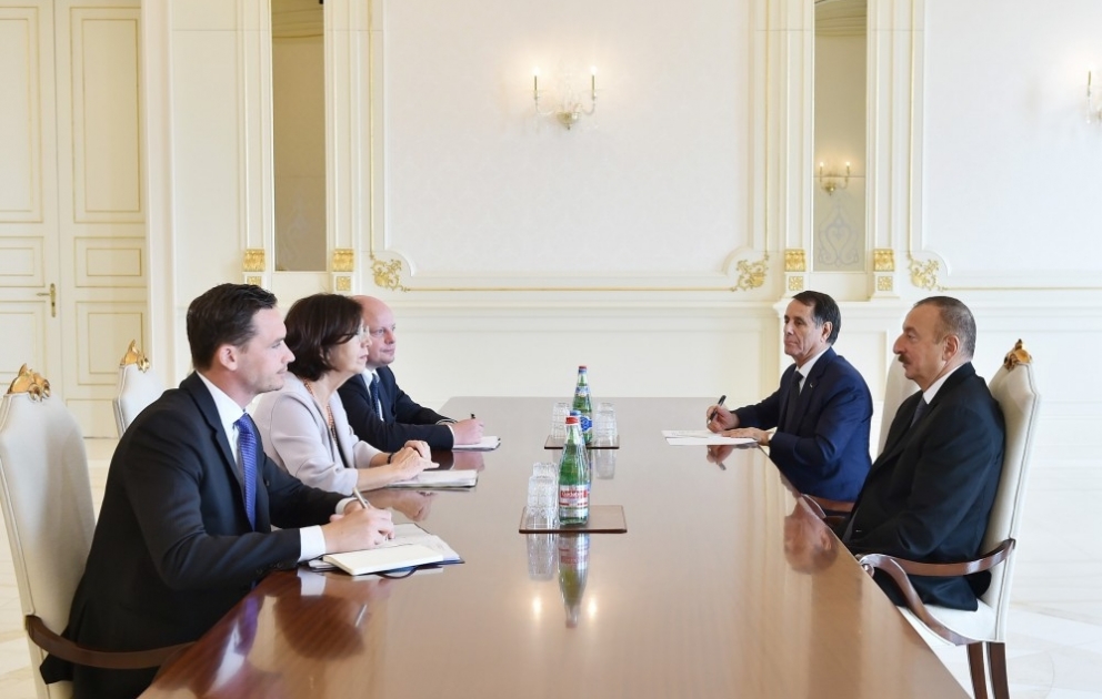 President Ilham Aliyev received OSCE PA president