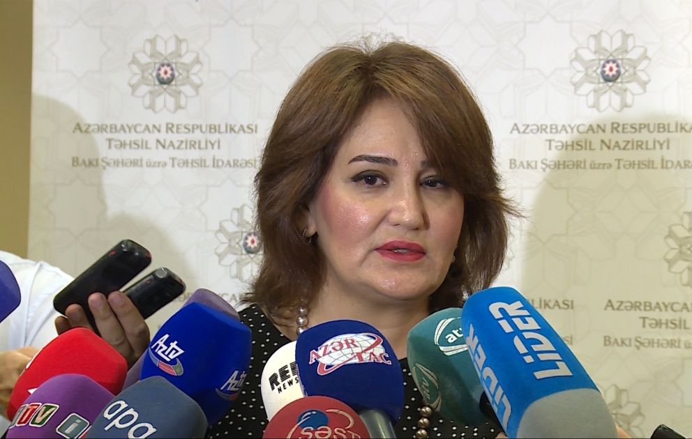 Məhəbbət Vəliyeva: Ötən illə müqayisədə buraxılış imtahanlarında göstərilən nəticələrdə artım qeydə alınıb