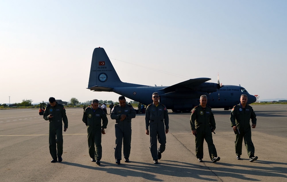 Une délégation de l’Armée de l’air turque est arrivée en Azerbaïdjan