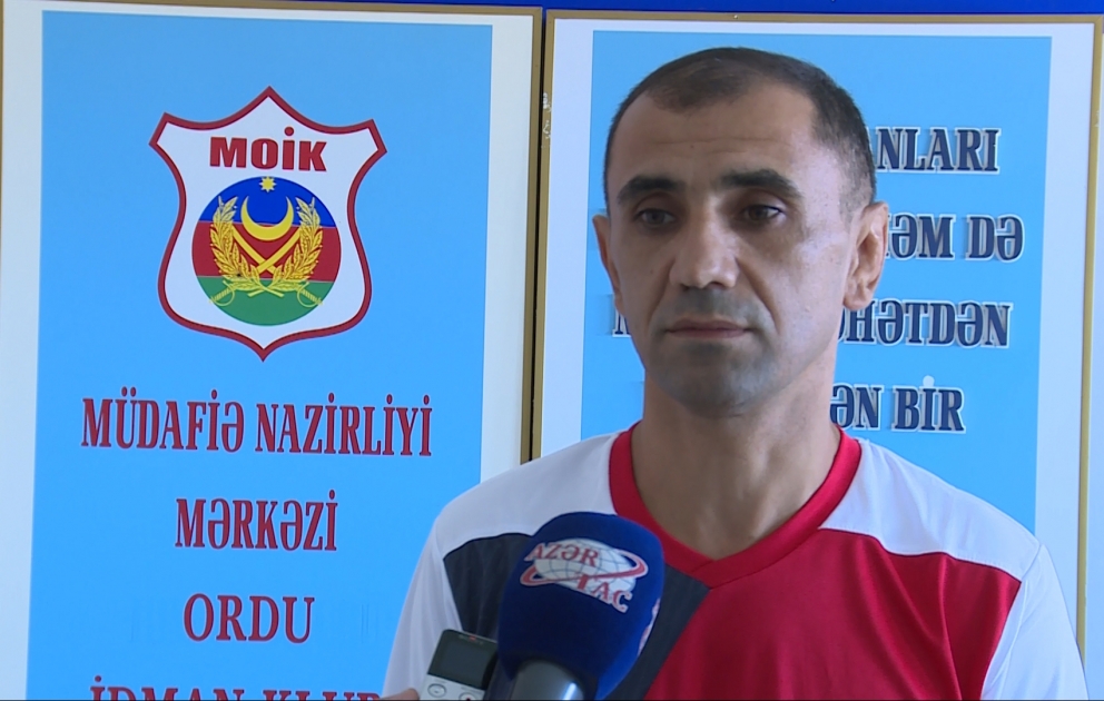 Nazim Əlicanov: Ümid edirəm ki, hərbiçi güləşçilərimiz yüksək nailiyyətlərlə Vətənə qayıdacaqlar