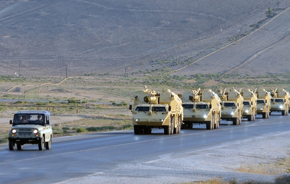 Large-scale military exercises started in Azerbaijan