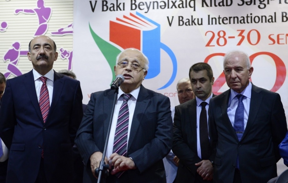 Bakıda V Beynəlxalq Kitab Sərgi-Yarmarkasının açılışı olub
