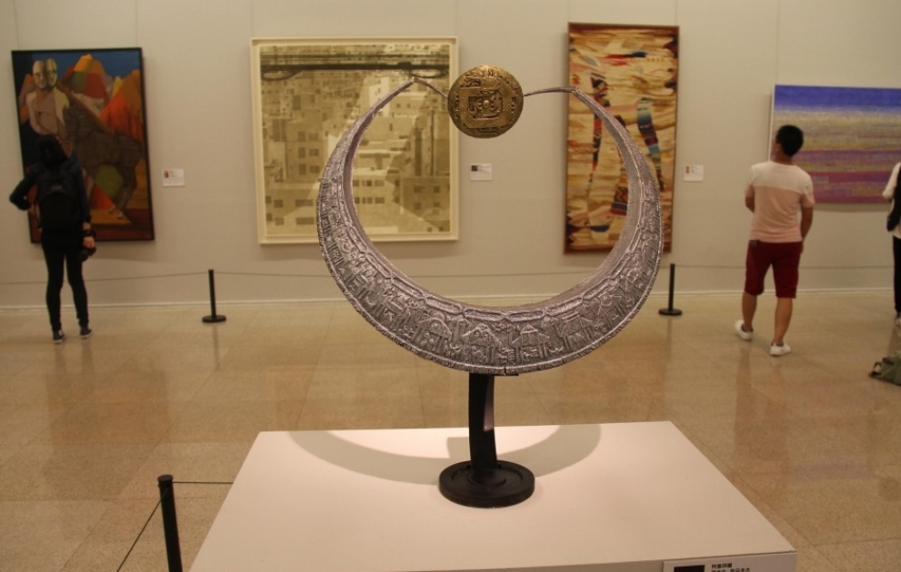 Azərbaycan incəsənət ustalarının əsərləri  Pekin Beynəlxalq Biennalesində