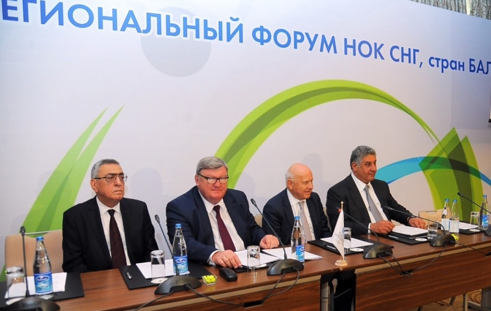 Bakıda MDB və Baltikyanı ölkələrin, Gürcüstan Milli Olimpiya komitələrinin forumu işə başlayıb