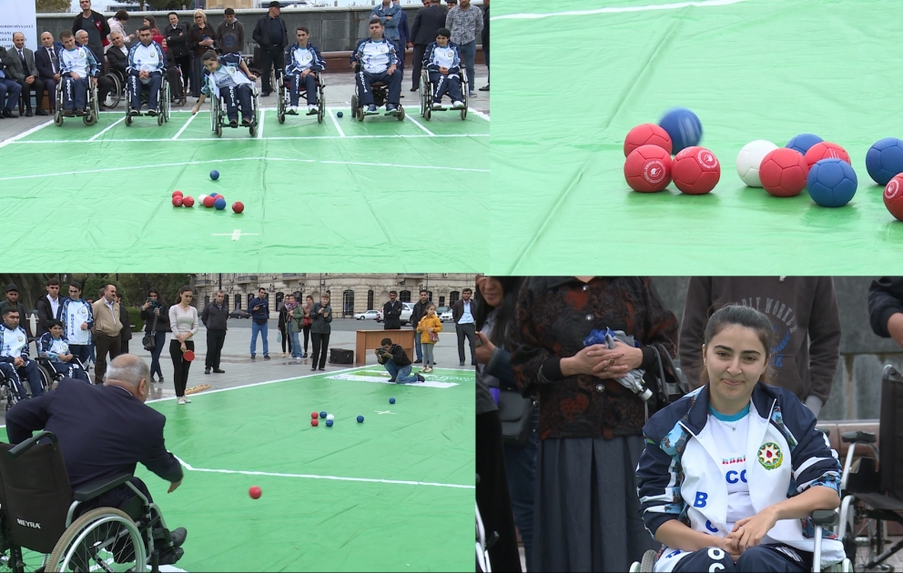 Boccia ilə yenidən “həyata qayıdan” fiziki məhdudiyyətli gənclər