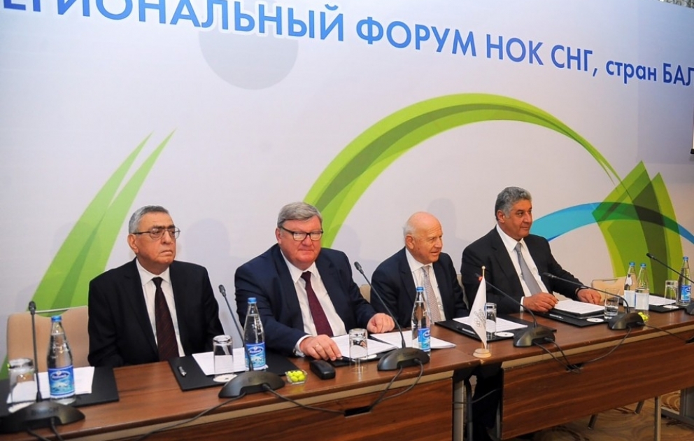 Forum von Nationalen Olympischen Komitees der GUS, Ostseeländer und Georgiens in Baku