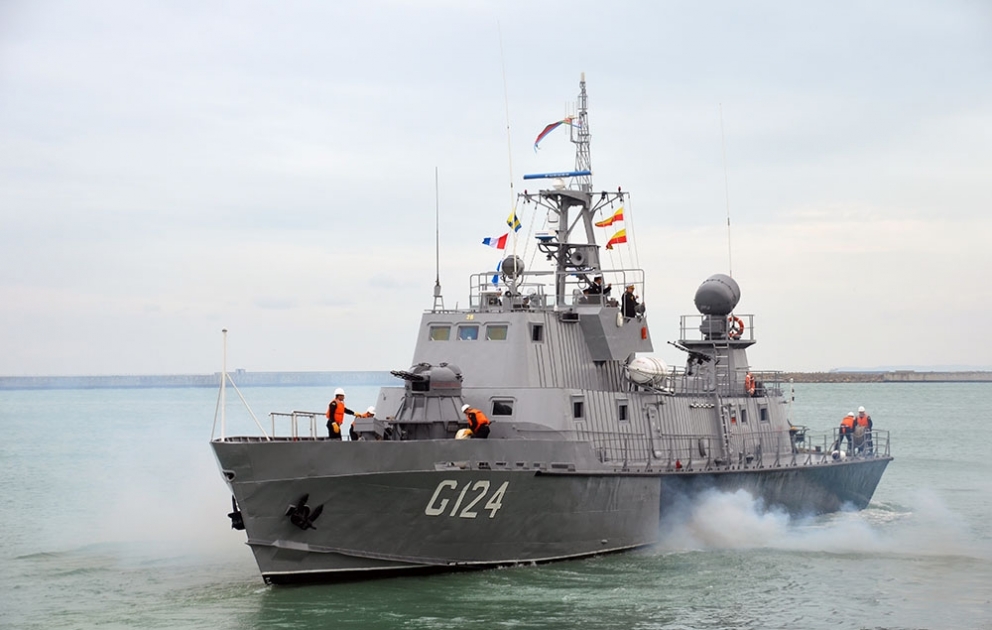 Azerbaijan Naval Forces’ warships depart for Iran on a friendly visit