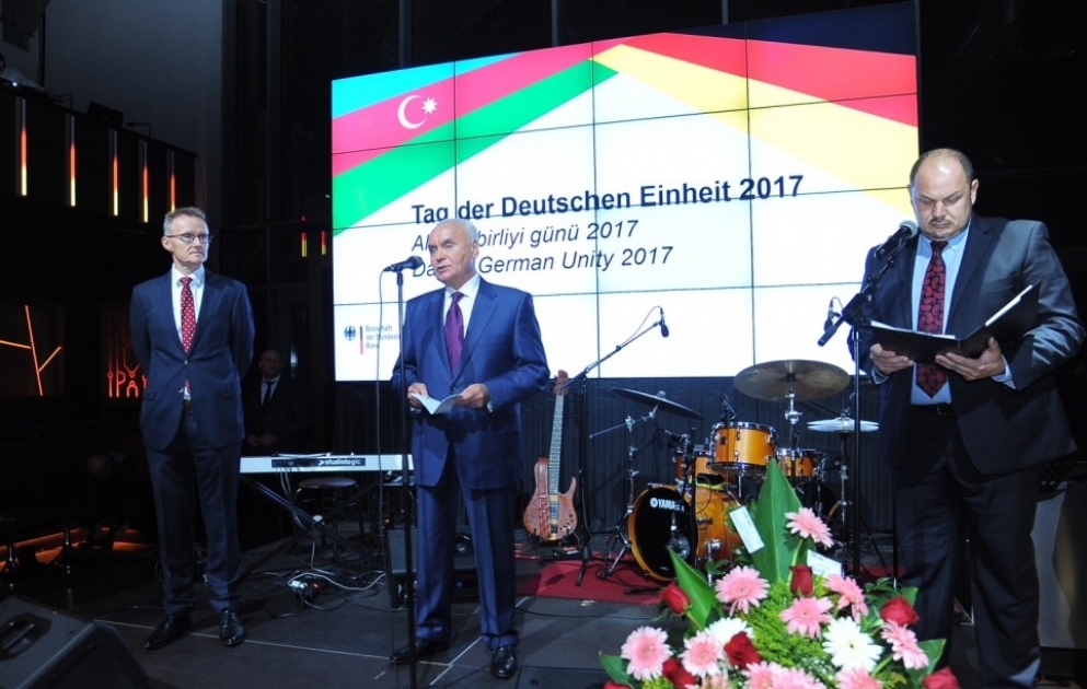 Bakıda Alman Birliyi Gününün 27 illiyi qeyd edilib