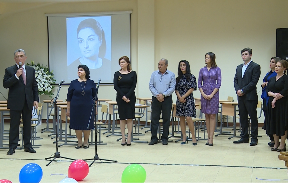 132-134 nömrəli Təhsil Kompleksində böyük şərqşünas alim, professor Aida İmanquliyevaya həsr edilən ədəbi-bədii tədbir keçirilib