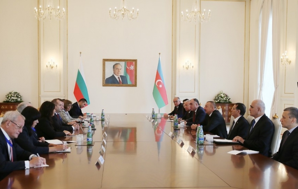 Presidents of Azerbaijan and Bulgaria met in expanded format