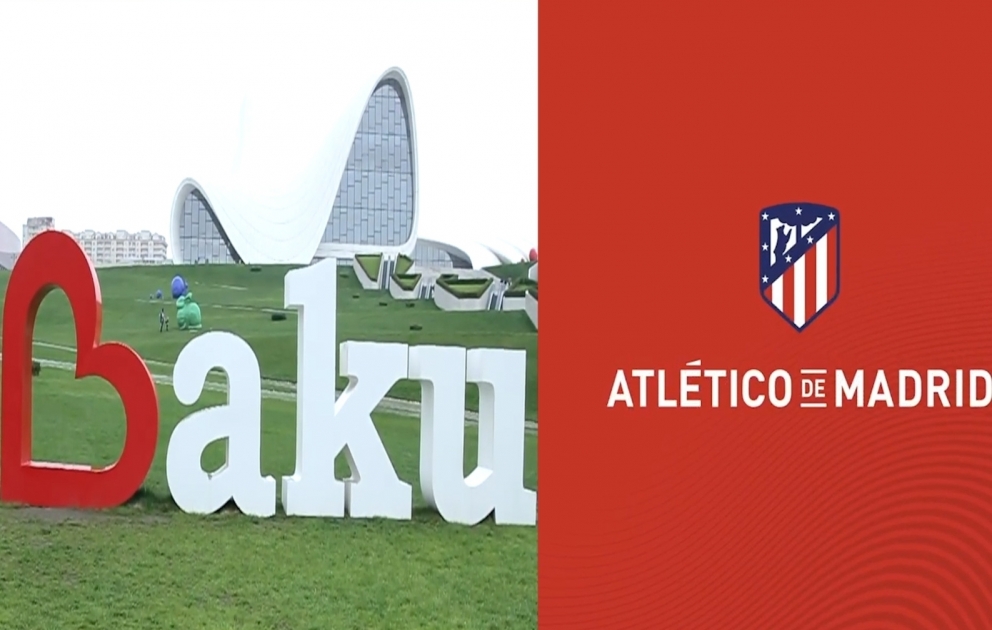 "Atletiko" klubu Bakıdan videoçarx hazırlayıb: "Bura, Bakıdır Bakıya baxın"