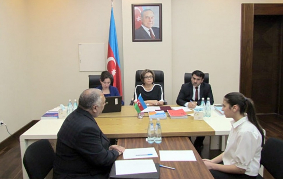 Dövlət İmtahan Mərkəzi Direktorlar Şurasının sədri Şəmkirdə vətəndaşları qəbul edib