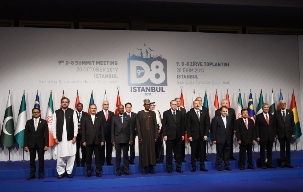 Istanbul hosted 9th Summit of D-8 Organization for Economic Cooperation
President Ilham Aliyev attended the Summit as a special guest