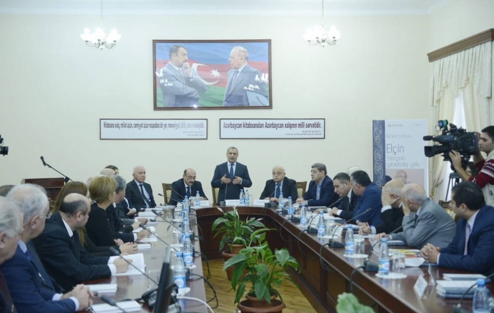 Xalq Yazıçısı Elçinin yaradıcılıq yolu akademikin kitabında