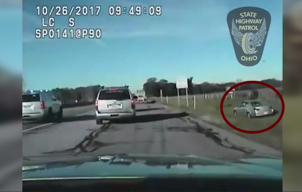 Polislər maşın qaçıran 10 yaşlı uşağı 1 saat təqib ediblər