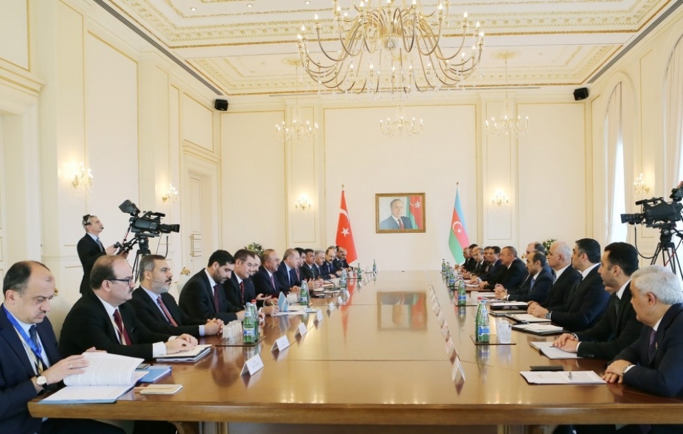 Azərbaycan-Türkiyə Yüksək Səviyyəli Strateji Əməkdaşlıq Şurasının altıncı iclası keçirilib