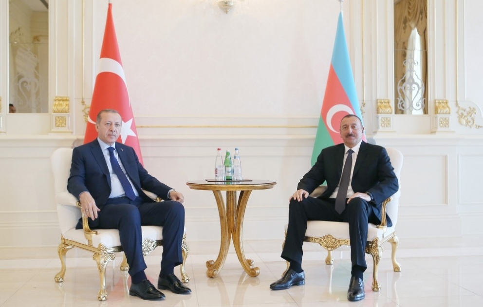 Bakou: entretien en tête-à-tête des présidents azerbaïdjanais et turc