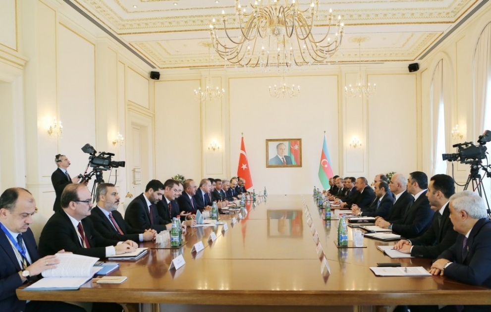 Bakou a accueilli la 6e réunion du Conseil de coopération stratégique de haut-niveau Azerbaïdjan-Turquie