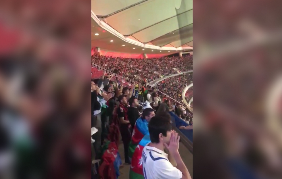 "Qarabağ" azarkeşlərinin dünənki sevinci