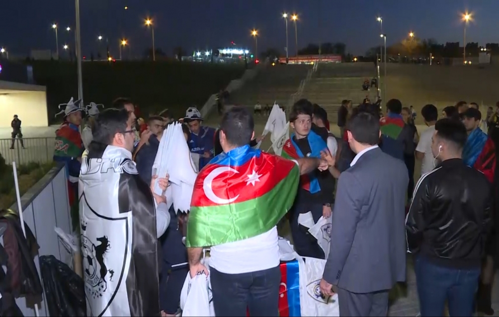 "Qarabağ"ın UEFA Çempionlar Liqasındakı növbəti oyunu zamanı Madriddə təbliğat aksiyası keçirilib