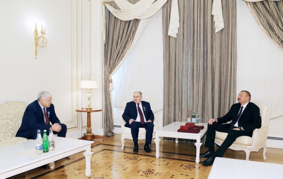 President Ilham Aliyev received Deputy Chairman of Council of Federation of Russian Federal Assembly and chairman of People's Assembly of Dagestan