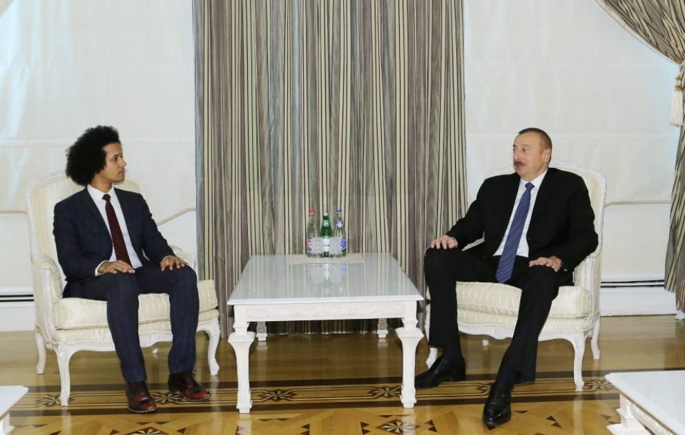 President Ilham Aliyev received head of France-Azerbaijan Friendship Group at French National Assembly