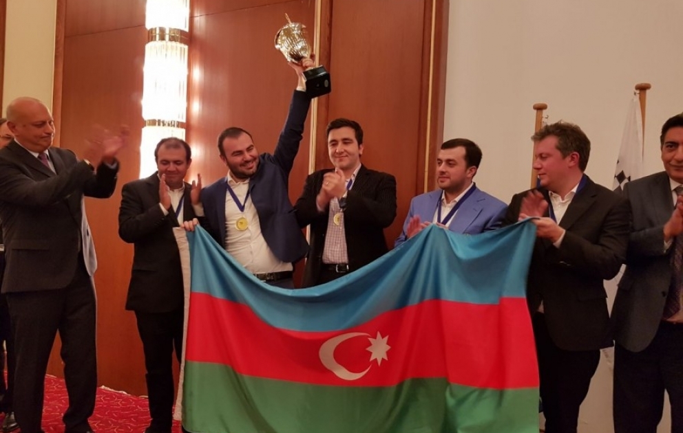Сборная Азербайджана по шахматам стала чемпионом Европы
