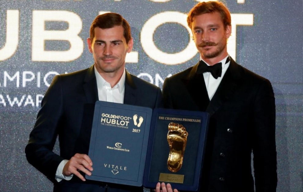 Касильяс получил приз Golden Foot-2017