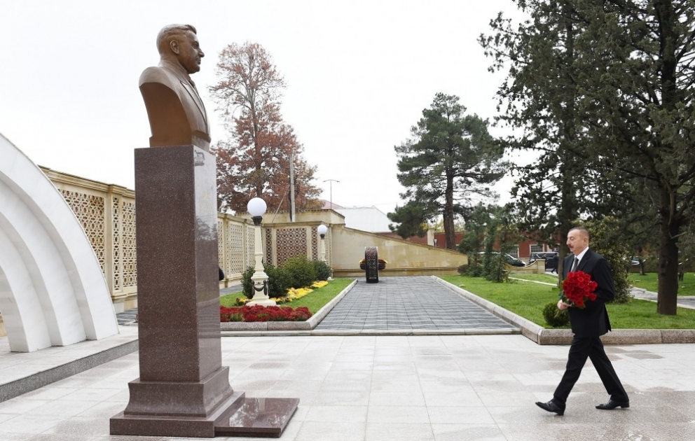 Gəncədə Əziz Əliyev adına mədəniyyət və istirahət parkının açılışı olub