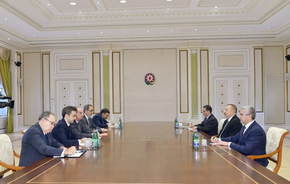 President Ilham Aliyev received delegation led by Brazilian foreign minister