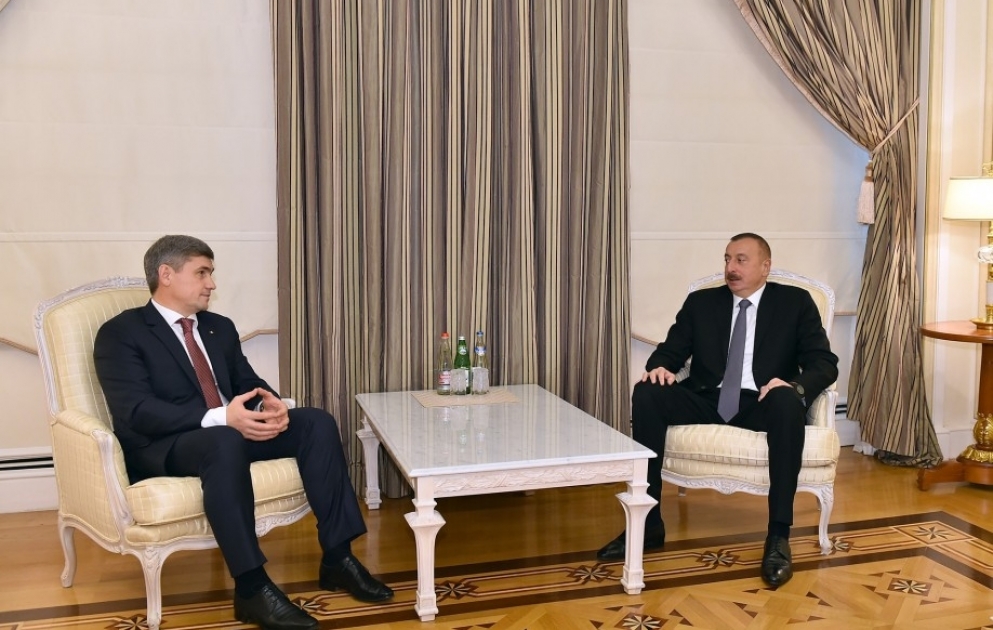 President Ilham Aliyev received Moldova's minister of internal affairs