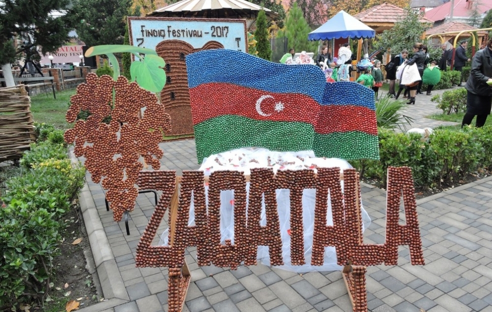 Zaqatalada ilk dəfə Fındıq festivalı keçirilib