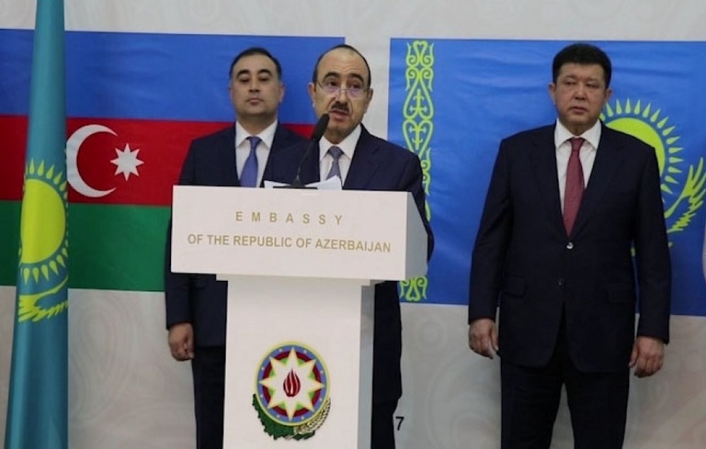 Azərbaycan-Qazaxıstan diplomatik münasibətlərinin 25 illiyi Astanada qeyd olunub