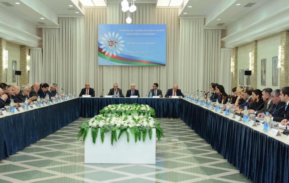 “Azərbaycan multikulturalizm modeli: etnomədəni müxtəliflik” adlı beynəlxalq konfransda maraqlı məruzələr dinlənilib