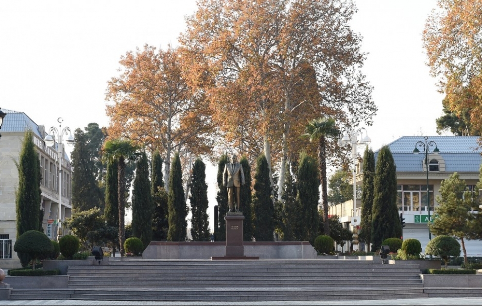 Azərbaycan Prezidenti İlham Əliyev Tərtər rayonuna səfərə gəlib