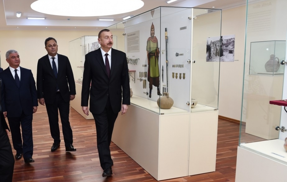 В Агджабеди после реконструкции сдан в эксплуатацию Историко-краеведческий музей