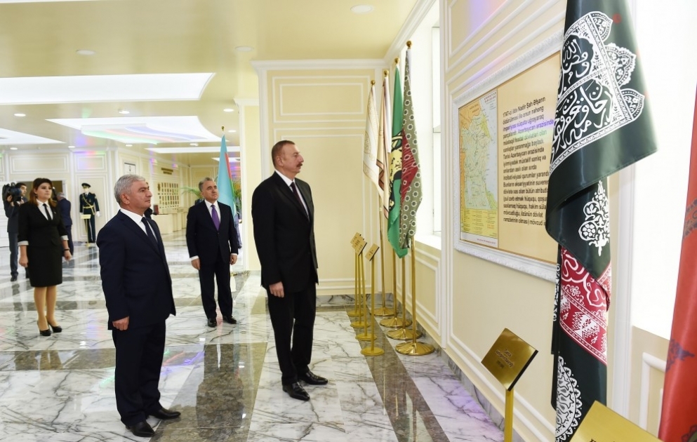 President Ilham Aliyev inaugurated Flag Museum in Aghjabadi