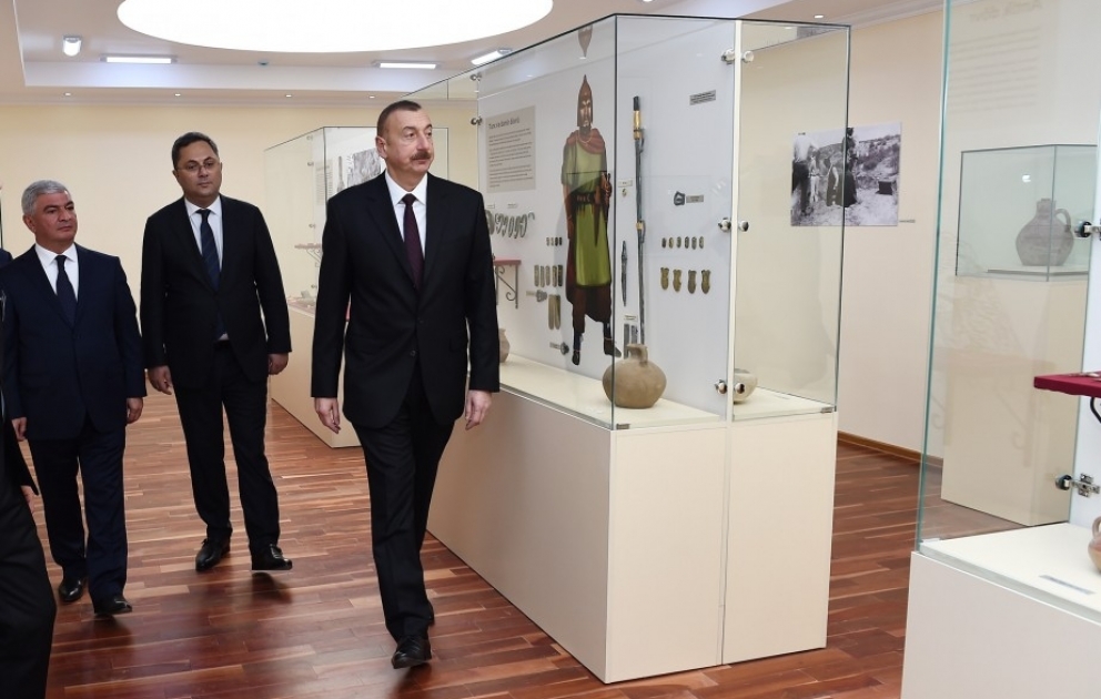 President Ilham Aliyev opened Aghjabadi Museum of History and Local Lore after renovation