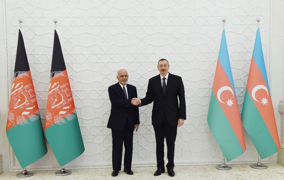 President Ilham Aliyev, President Mohammad Ashraf Ghani held one-on-one meeting