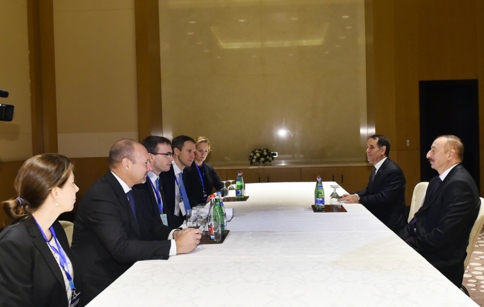 Le président Ilham Aliyev a reçu le ministre estonien des Affaires étrangères