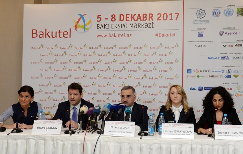 В Bakutel 2017 примут участие 192 компании из 20 стран мира