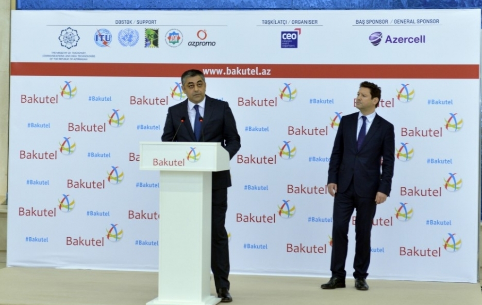 Bakıda XXIII Azərbaycan Beynəlxalq Telekommunikasiya və İnformasiya Texnologiyaları sərgisi açılıb