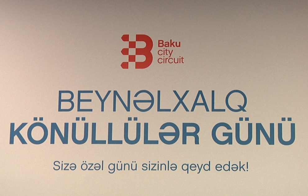 Beynəlxalq Könüllülər Günü qeyd olunub