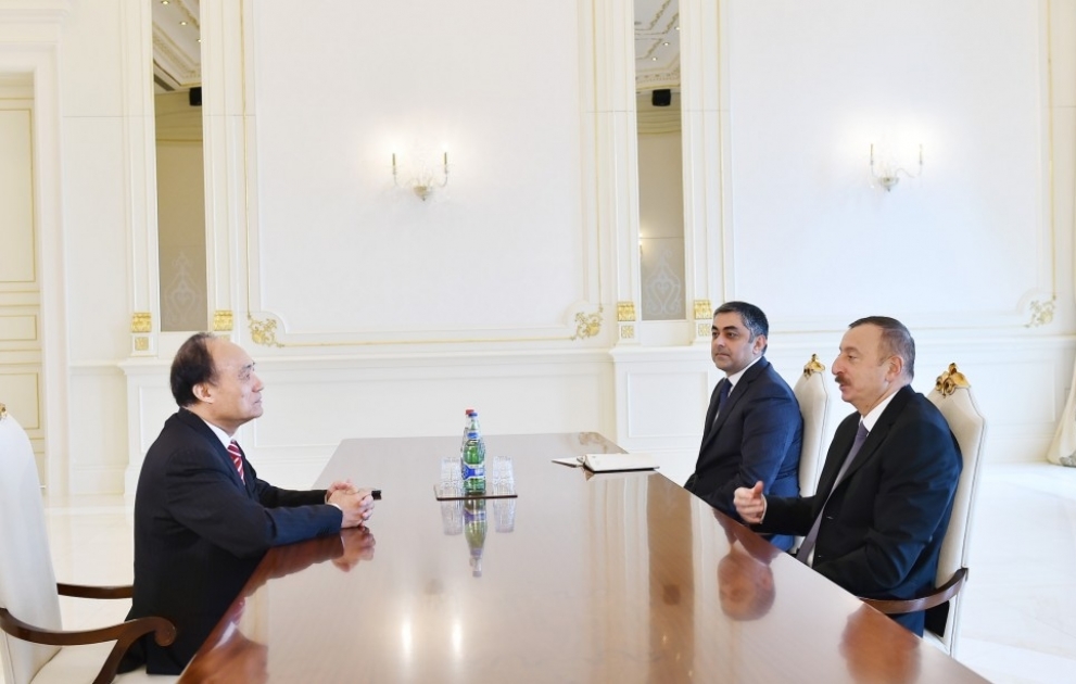 Staatspräsident Ilham Aliyev empfängt Generalsekretär der Internationalen Fernmeldeunion