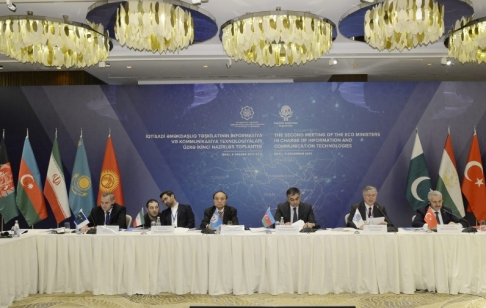 Bakıda İƏT-ə üzv ölkələrin informasiya və kommunikasiya texnologiyaları nazirlərinin toplantısı keçirilib